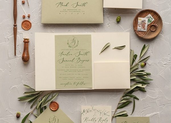 Tusany Wedding Invitations Real Olive Tree Branch Invites