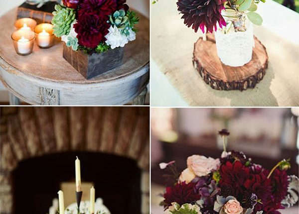 beautiful burgundy wedding centerpieces ideas for any wedding themes