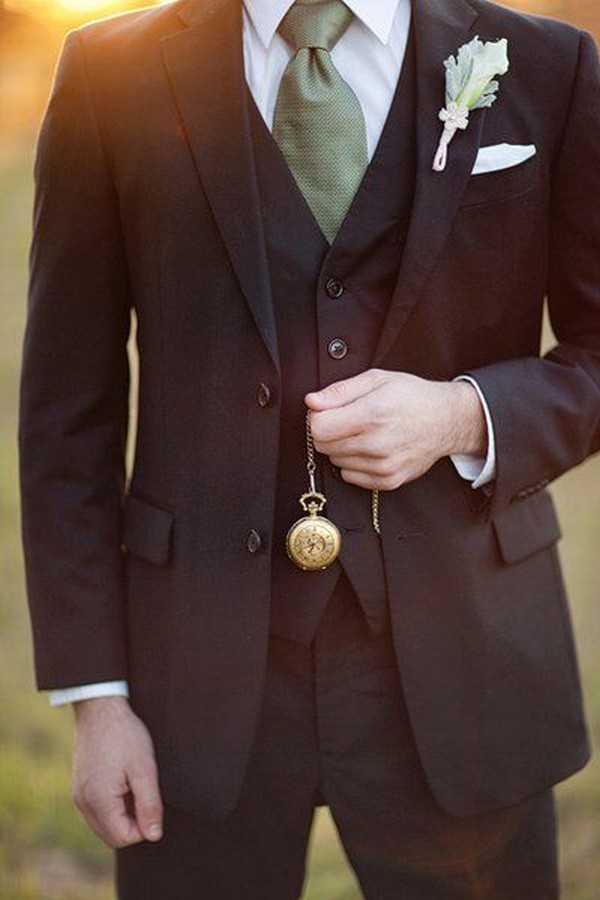 chic groom style wedding ideas