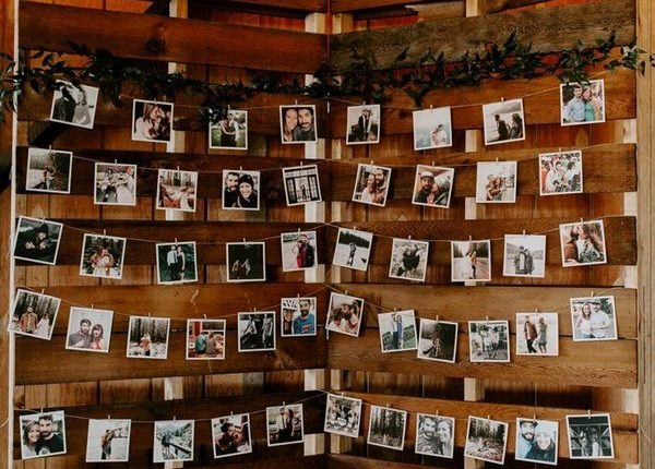 DIY Polaroid Picture Wall