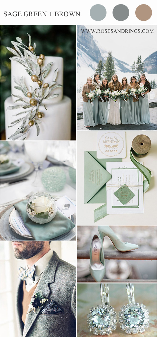 Top 10 Winter Wedding Color Palettes ...