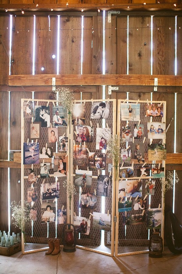 familiy photos display ideas for your wedding day