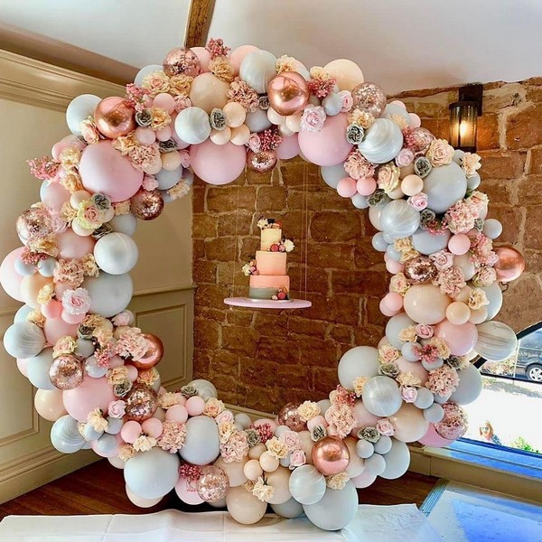 balloons wedding reception decor ideas 1