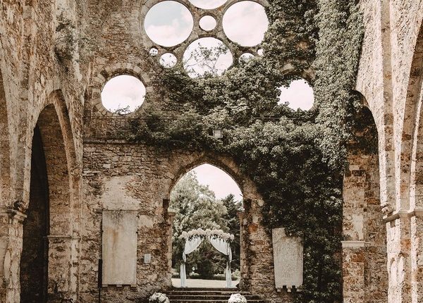 l’Abbaye des Vaux de Cernay France Abandoned Wedding