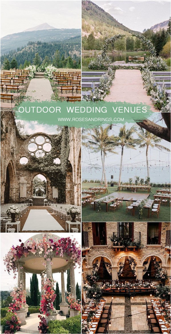 outdoor wedding venue ideas