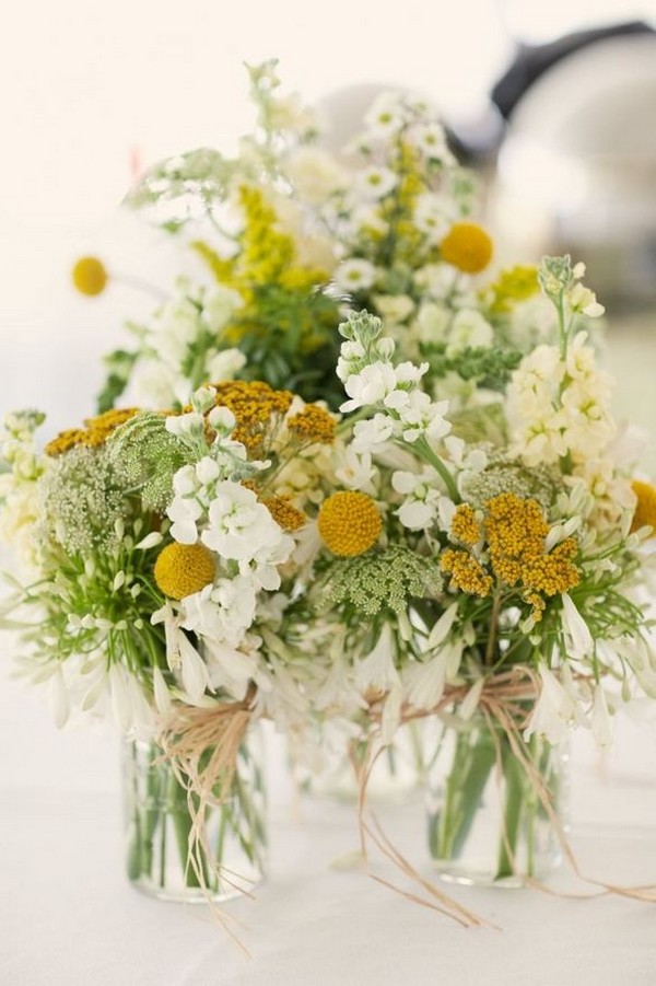 Affordable Rustic Fall Wedding Flowers