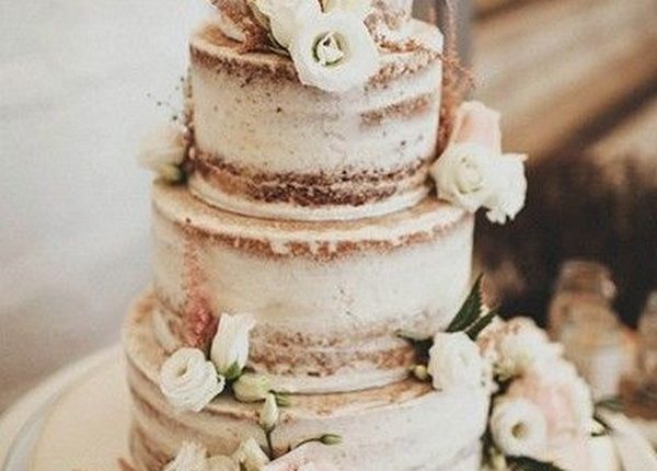 Country rustic wedding cake ideas 1