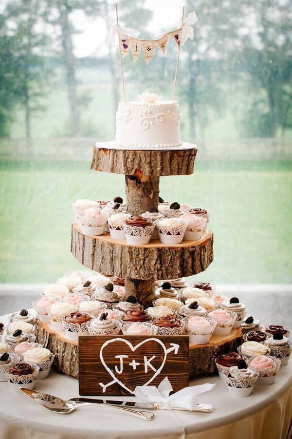 Country rustic wedding cake ideas