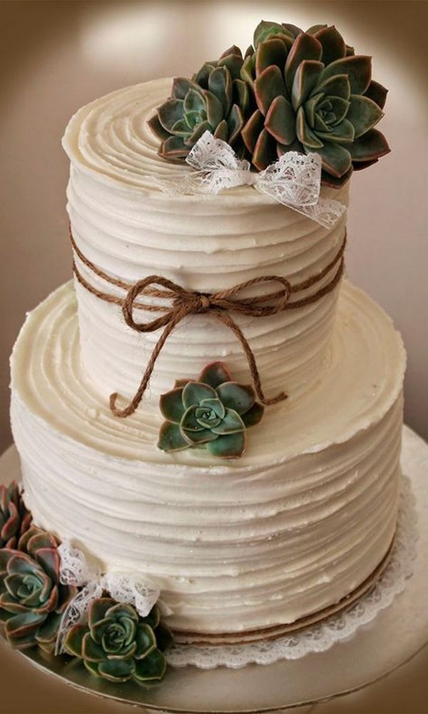 Country rustic wedding cake ideas