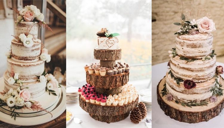 Country rustic wedding cake ideas4