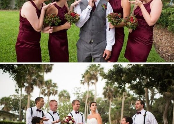 Funny wedding photo ideas with your bridesmaids and groomsmen 16