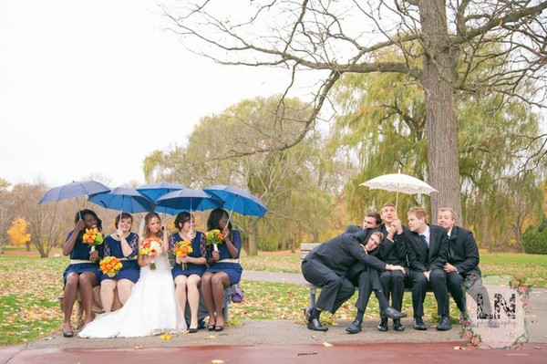 Funny wedding photo ideas with your bridesmaids and groomsmen - funny wedding pose ideas, bridesmaid photos, groomsmen wedding photo ideas, Creative wedding photography