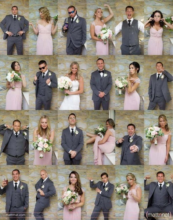 Funny wedding photo ideas with your bridesmaids and groomsmen - funny wedding pose ideas, bridesmaid photos, groomsmen wedding photo ideas, Creative wedding photography