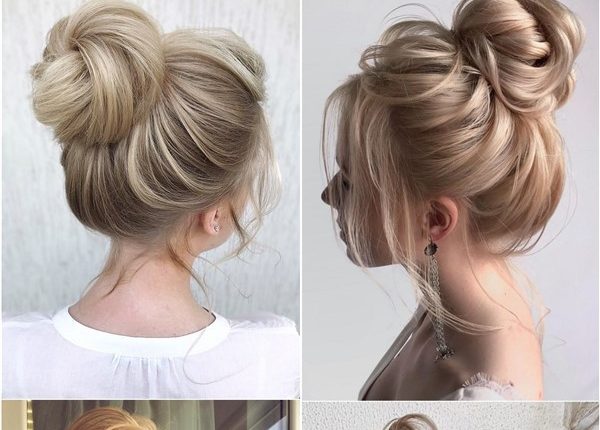 High updo wedding hairstyles for long hair