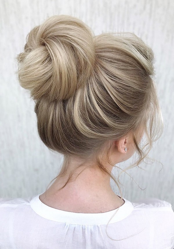 High updo wedding hairstyles for long hair