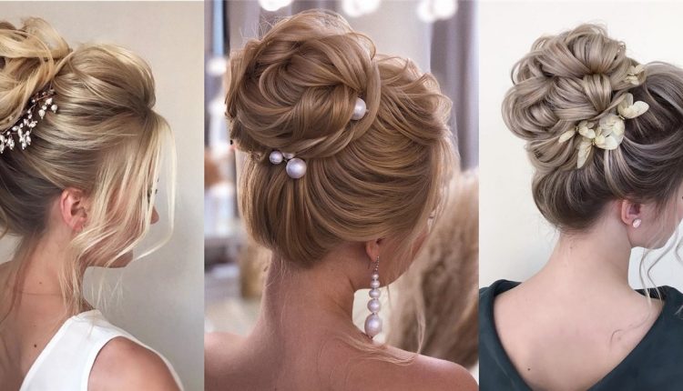 High updo wedding hairstyles for long hair5