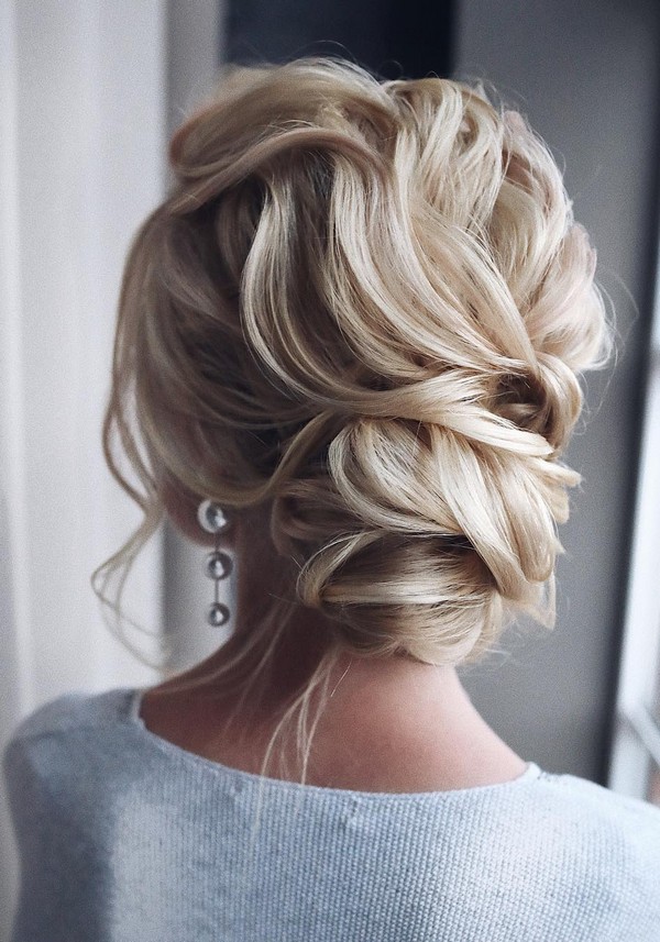 Messy wedding updo hairstyles from tonyastylist 1