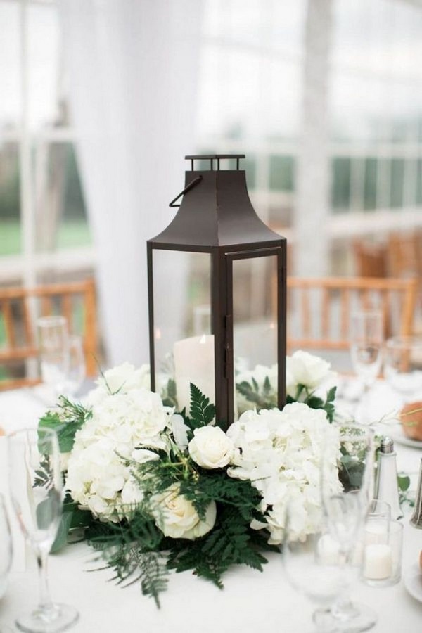 Winter Lantern Centerpieces Best For Wedding Party