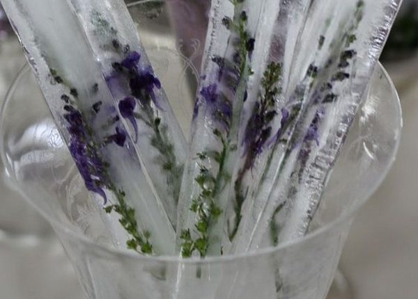 lavender Ice cube for wedding