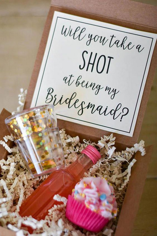 will you be my bridesmaid gift box ideas 2