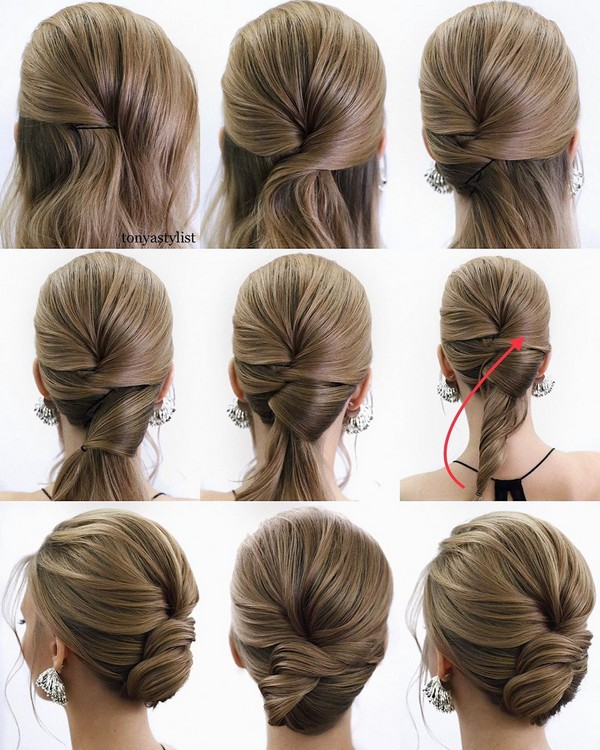 Wedding Hairstyle Tutorial for Long Hair from Tonyastylist #diy #wedding #weddinghairstyles #hairstyles