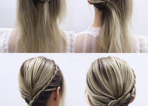 Wedding Hairstyle Tutorial for Long Hair from Tonyastylist 3
