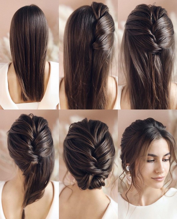 Wedding Hairstyle Tutorial for Long Hair from Tonyastylist #diy #wedding #weddinghairstyles #hairstyles