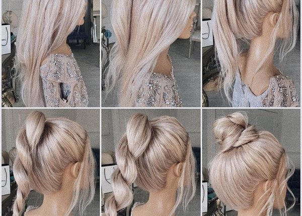 Wedding Hairstyle Tutorial for Long Hair from Ulyana.aster 15