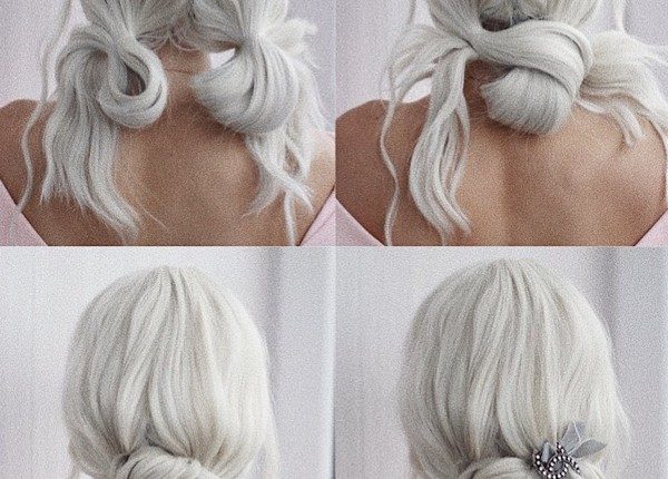Wedding Hairstyle Tutorial for Long Hair from Ulyana.aster 4