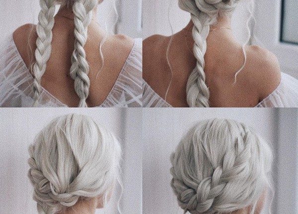 Wedding Hairstyle Tutorial for Long Hair from Ulyana.aster 5