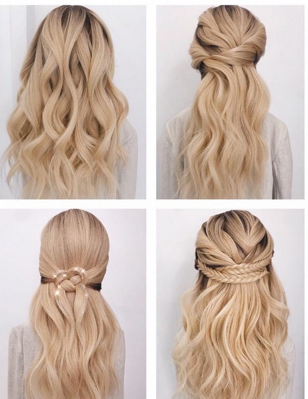 Wedding Hairstyle Tutorial for Long Hair from elstilespb #diy #wedding #weddinghairstyles #hairstyles