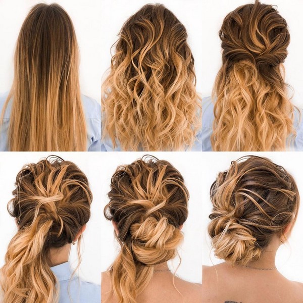 Wedding Hairstyle Tutorial for Long Hair from elstilespb #diy #wedding #weddinghairstyles #hairstyles