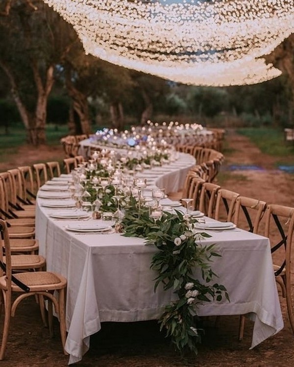 Wedding Lighting Ideas for Rustic Country Wedding Reception