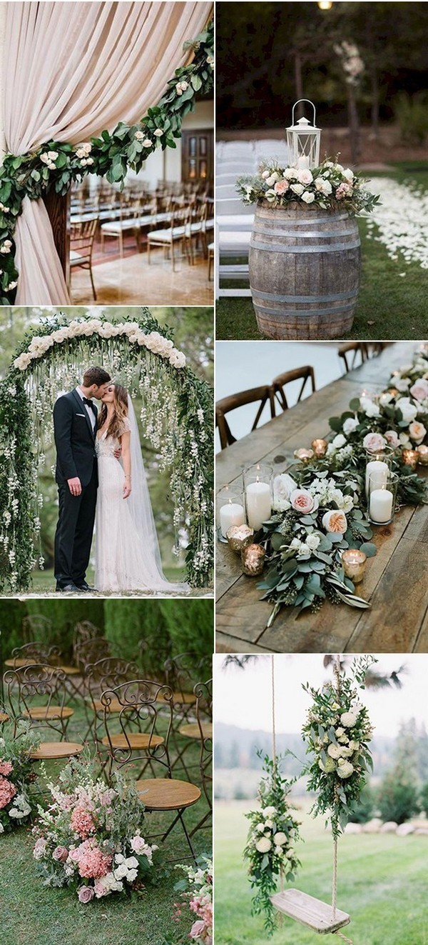 Outdoor Greenery Wedding Ideas for Spring 2020 #wedding #weddings #weddingideas #weddingdecor #weddinginspirations #outdoorwedding #greenerywedding #rusticwedding