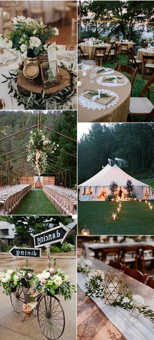 Outdoor Greenery Wedding Ideas for Spring 2020 #wedding #weddings #weddingideas #weddingdecor #weddinginspirations #outdoorwedding #greenerywedding #rusticwedding