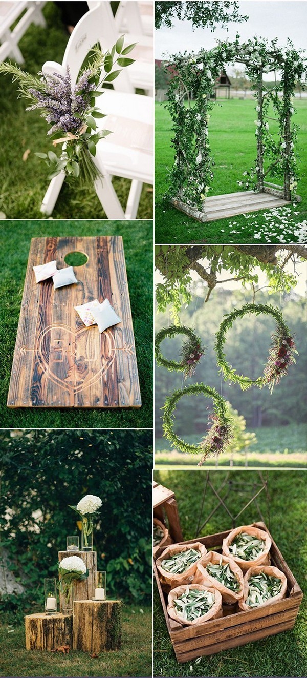 Outdoor Greenery Wedding Ideas for Spring 2020 #wedding #weddings #weddingideas #weddingdecor #weddinginspirations #outdoorwedding #greenerywedding #rusticwedding