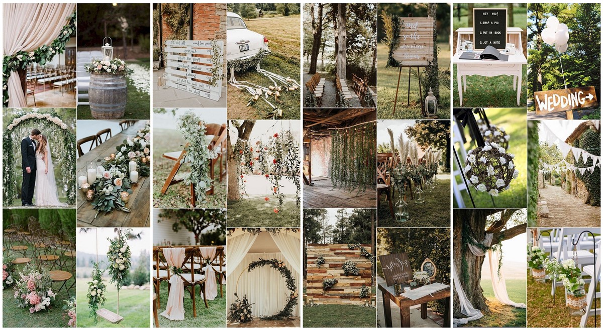 Outdoor Greenery Wedding Ideas for Spring