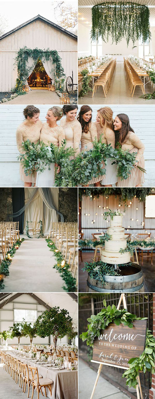 Trendy Greenery Wedding Ideas