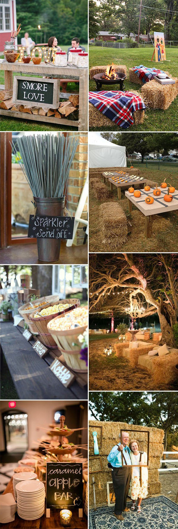 fun and interactive intimate fall wedding ideas