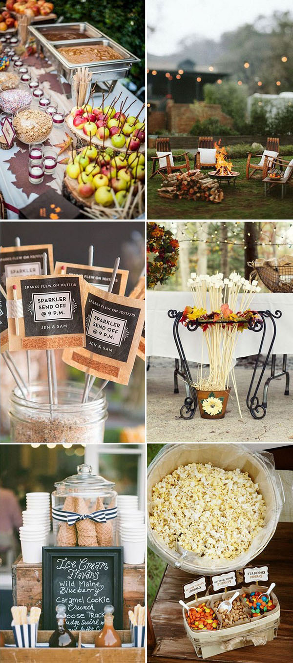 fun and intimate fall wedding ideas