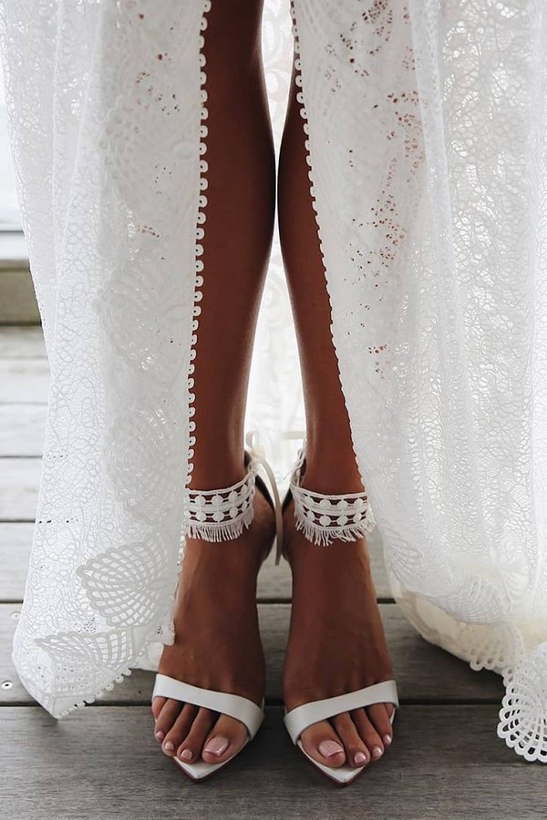 Grace Loves Lace Wedding Shoes #wedding #shoes #weddingshoes