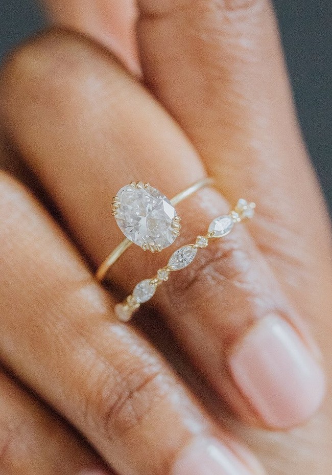 Vintage Engagement Rings and Wedding Bands from Melanie Casey Jewelry #rings #weddingrings #engagementrings