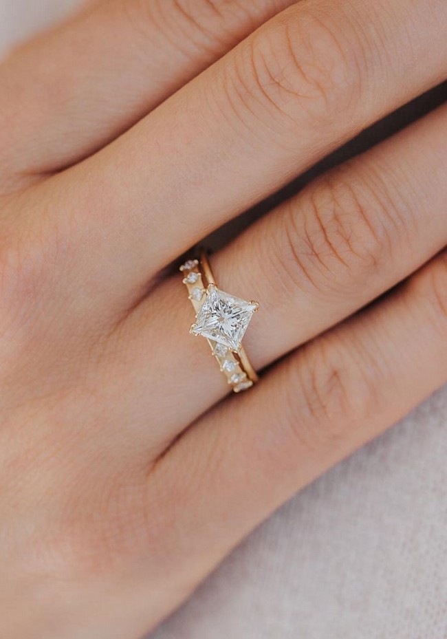 Vintage Engagement Rings and Wedding Bands from Melanie Casey Jewelry #rings #weddingrings #engagementrings