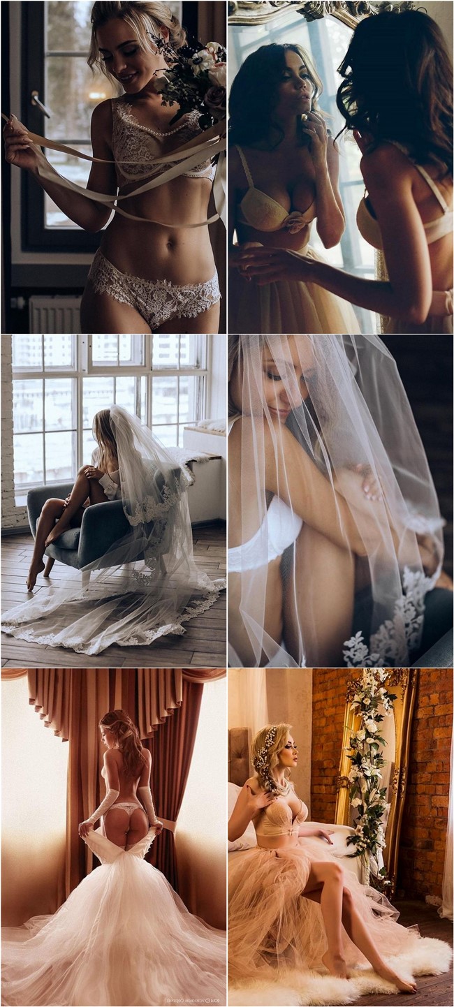 Sexy Bride Wedding Photos for Your Wedding Boudoir Book #wedding #photos #photograph #boudoir