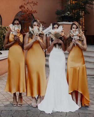 Top 24 Silk Bridesmaid Dresses for 2023 | Roses & Rings