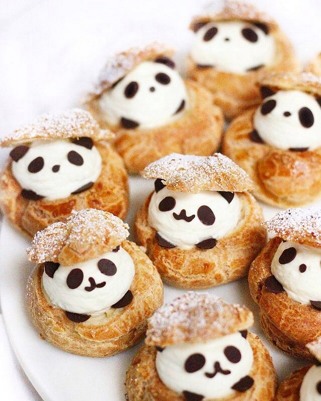 panda choux puffs