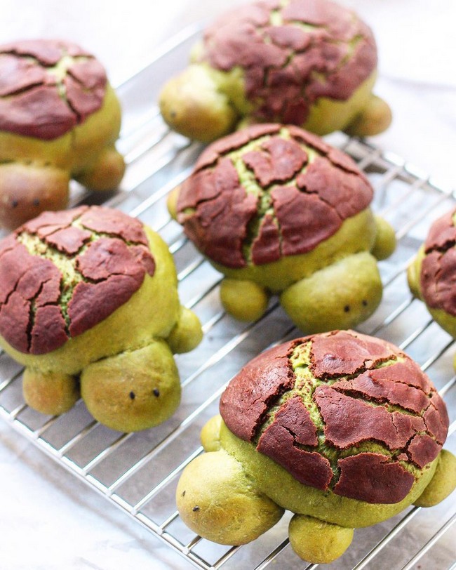 turtles choux cream puffs