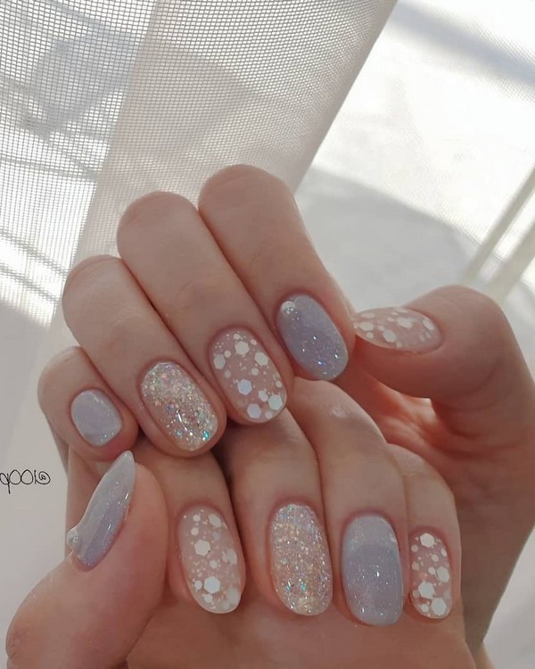 Spring Summer Pastel Neutral Nail Art Designs , nail art design ideas,wedding nails with glitter, coffin nail art designs, bridal nails,nail art for wedding,nail ideas for bride,wedding nails natural, wedding nails, wedding nails bridesmaids, wedding nails coffin,wedding nails acrylic,wedding nails i do,wedding nails french #nail #nailart #weddingnails #bridenails