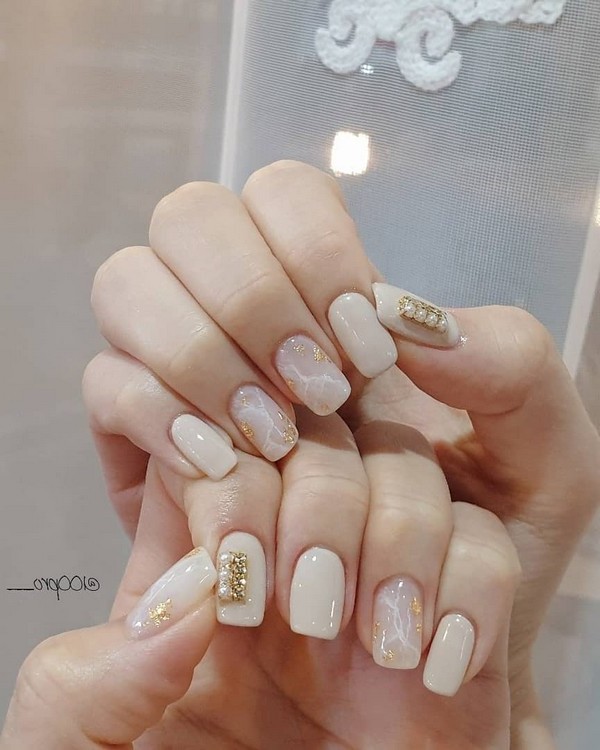 Spring Summer Pastel Neutral Nail Art Designs , nail art design ideas,wedding nails with glitter, coffin nail art designs, bridal nails,nail art for wedding,nail ideas for bride,wedding nails natural, wedding nails, wedding nails bridesmaids, wedding nails coffin,wedding nails acrylic,wedding nails i do,wedding nails french #nail #nailart #weddingnails #bridenails