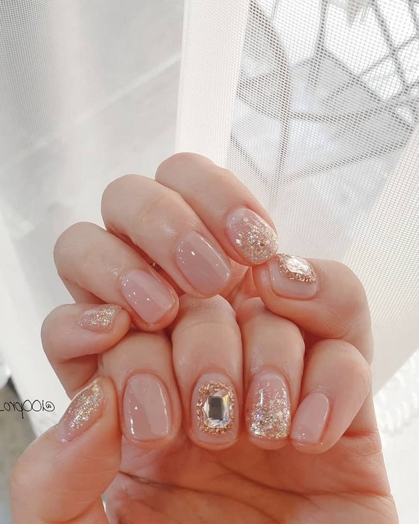 Spring Summer Pastel Neutral Nail Art Designs , nail art design ideas,wedding nails with glitter, coffin nail art designs, bridal nails,nail art for wedding,nail ideas for bride,wedding nails natural, wedding nails, wedding nails bridesmaids, wedding nails coffin,wedding nails acrylic,wedding nails i do,wedding nails french #nail #nailart #weddingnails #bridenails